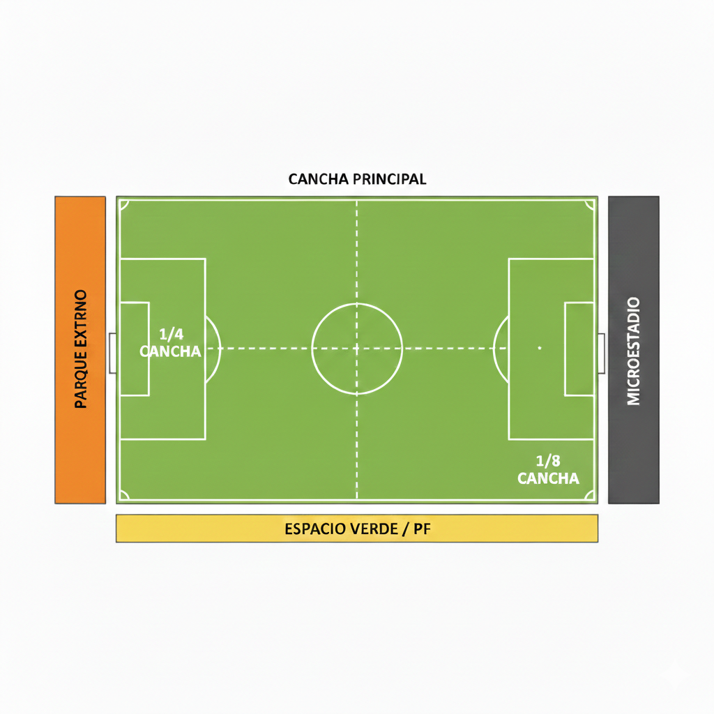 Esquema Cancha Lunes